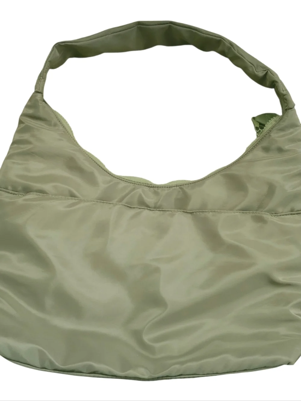 Danskin Olive Green Nylon Shoulder Bag